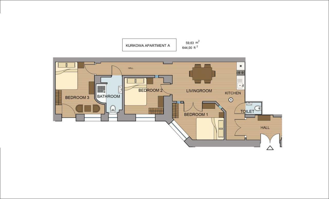 Kurkowa Apartments Krasków Εξωτερικό φωτογραφία